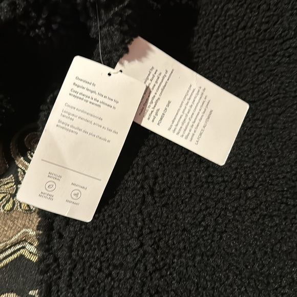 NWT!!! Black ATHLETA US 2X Cozy Sherpa Pullover! - Picture 7 of 9